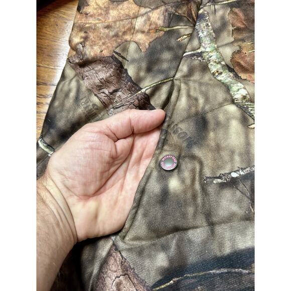 Mossy Oak Large (38-40) Ladies Camo Winter Coat Removable Fur - Picture 12 of 15